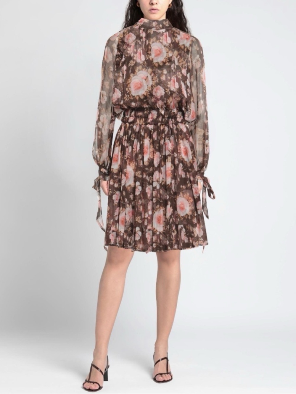 Alessia Zamattio, Dalia High-Neck Mini Dress, sz 40 (US 4)